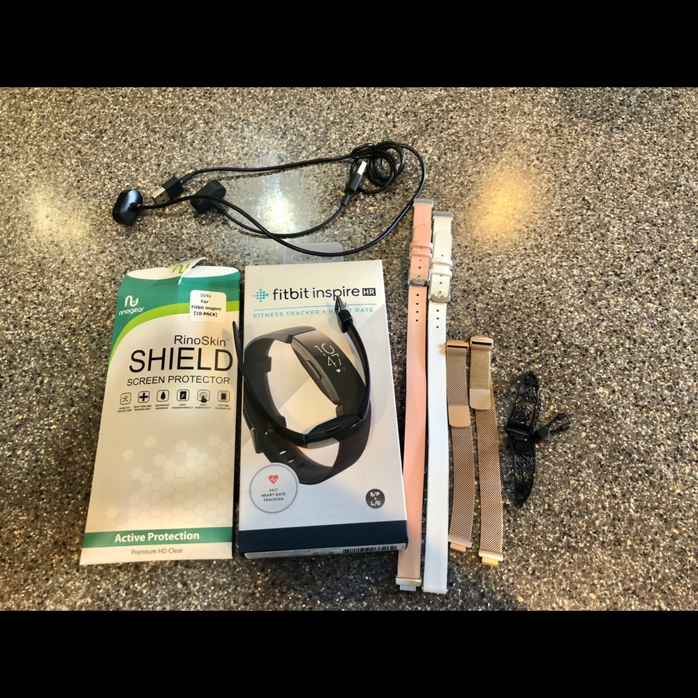 Fitbit inspire HR bundle - small